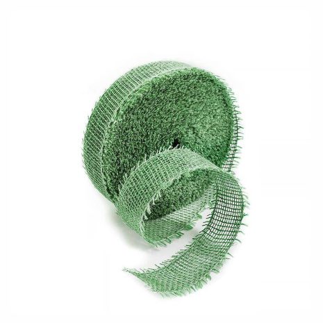dekoracni-jutove-pasky-tmave-zelene-4-2500 JUTE DEKORBAND 4 cm / 25 m